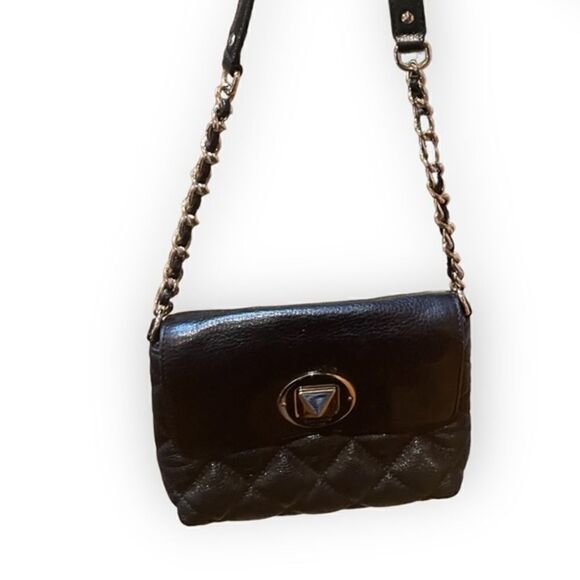 Kate Spade Gold Coast Black Leather Charlize Bag - Picture 7 of 16